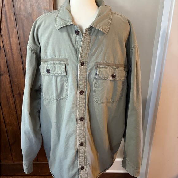 Levi's Sherpa Fleece Lined Insulated Jacket Men's XL White Tab Irregular - Picture 1 of 8